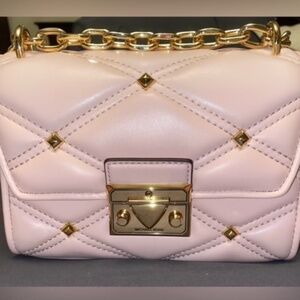 NWT Michael Kors pink Studded Serens